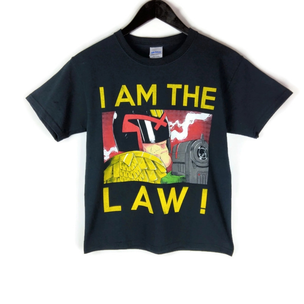 Judge Dread "I Am The Law" Big Print T Shirt